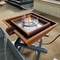 Outdoor Decorative Corten Steel Gas Fire Pit Water Bowl For Swimming Pool