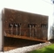 Large Wall Corten Steel Pond Water Feature Pre rusted ISO9001